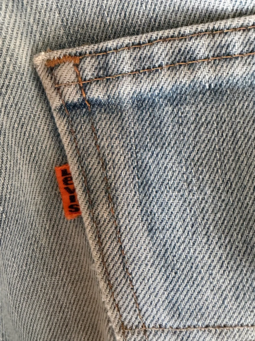 Vintage Levi’s 646 Orange Tab Jeans